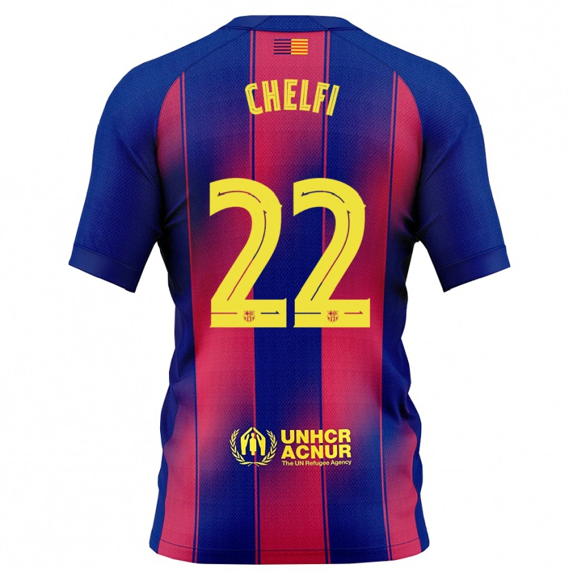 Danxen Dětské Lovro Chelfi #22 Modrá Červená Domů Hráčské Dresy 2025/26 Dres