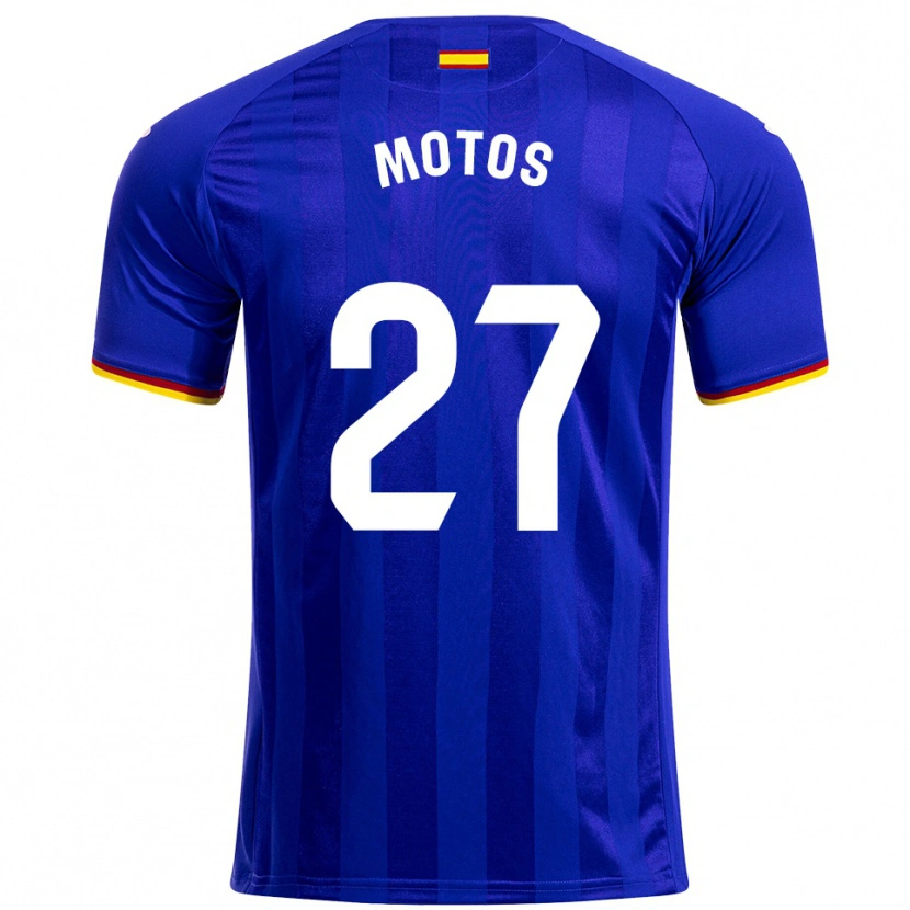 Danxen Dětské Israel Motos #27 Modrá Červená Žlutá Domů Hráčské Dresy 2025/26 Dres