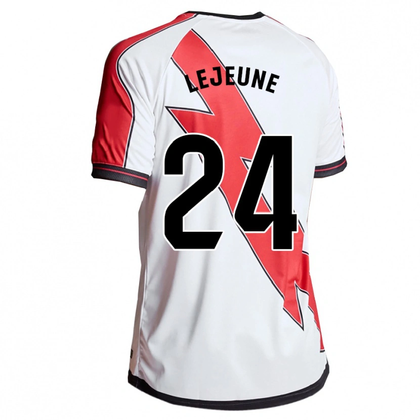 Danxen Dětské Florian Lejeune #24 Bílá Červená Domů Hráčské Dresy 2025/26 Dres