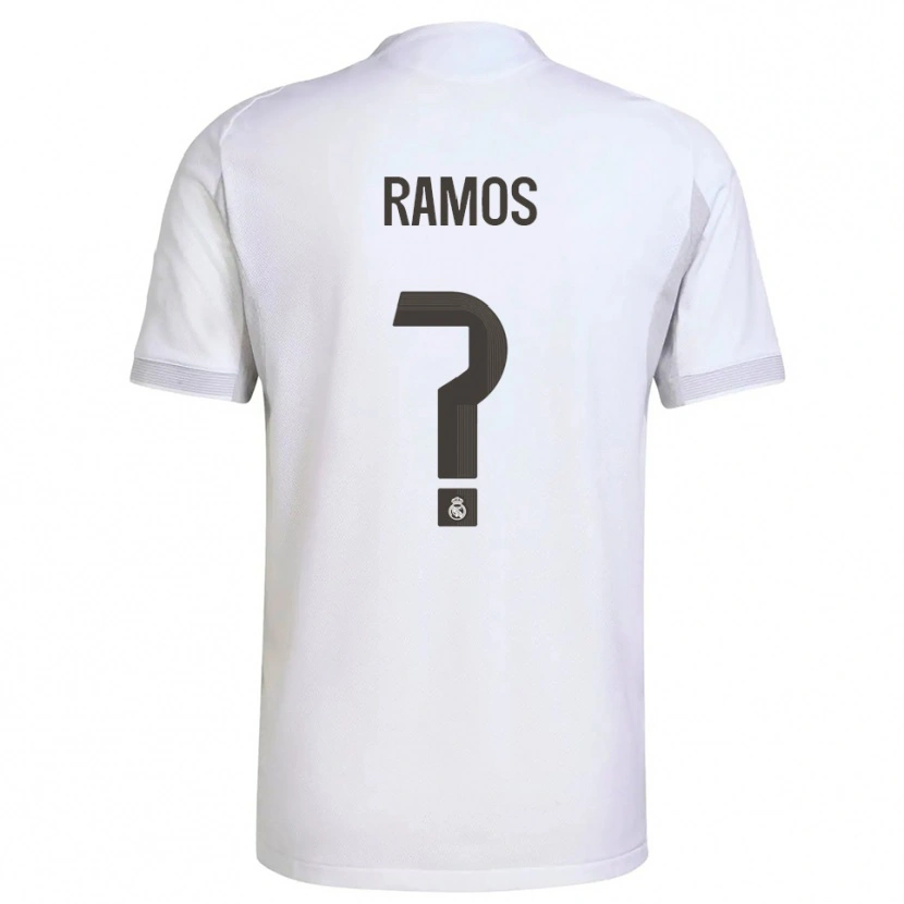 Danxen Dětské Yeremaiah Ramos #0 Bílá Žlutá Domů Hráčské Dresy 2025/26 Dres