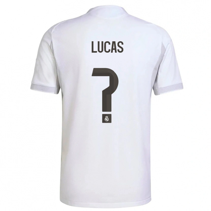 Danxen Dětské Nestor Lucas #0 Bílá Žlutá Domů Hráčské Dresy 2025/26 Dres