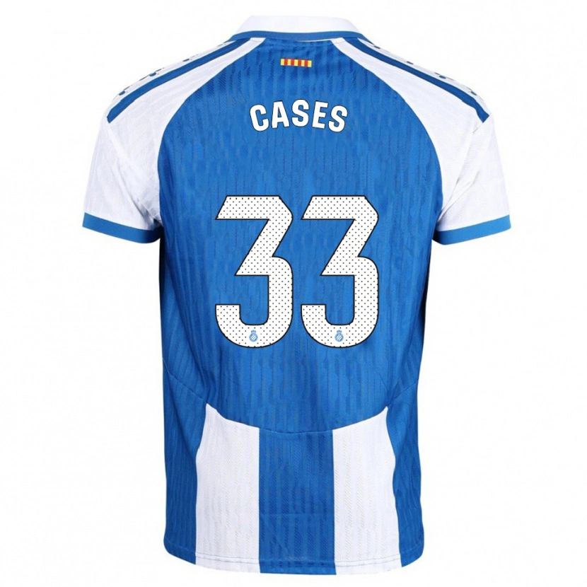 Danxen Dětské Arnau Cases #33 Modrá Bílá Domů Hráčské Dresy 2025/26 Dres