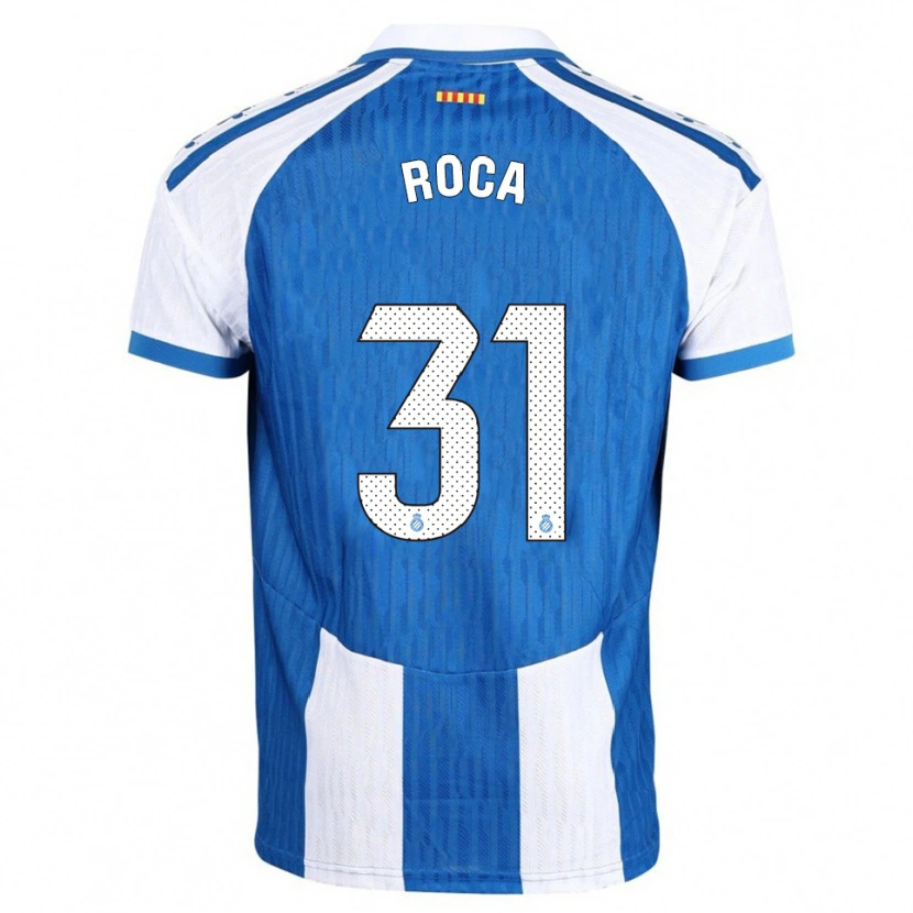 Danxen Dětské Antoniu Roca #31 Modrá Bílá Domů Hráčské Dresy 2025/26 Dres