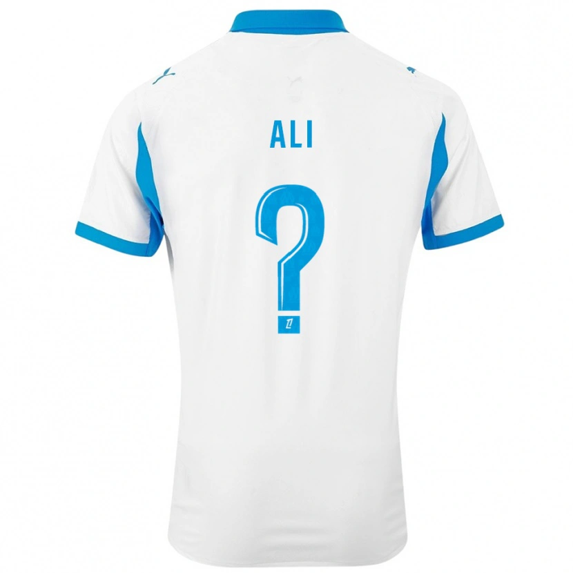 Danxen Dětské Azhar Ali #0 Bílá Nebesky Modrá Domů Hráčské Dresy 2025/26 Dres