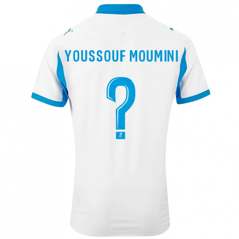 Danxen Dětské Yakine Youssouf Moumini #0 Bílá Nebesky Modrá Domů Hráčské Dresy 2025/26 Dres