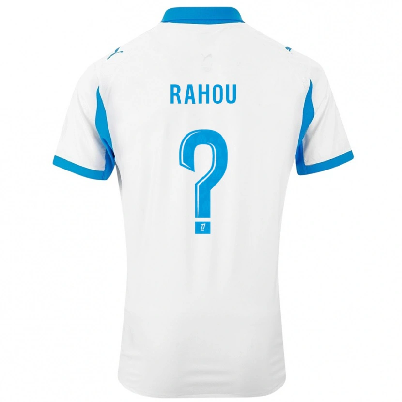 Danxen Dětské Jores Rahou #0 Bílá Nebesky Modrá Domů Hráčské Dresy 2025/26 Dres