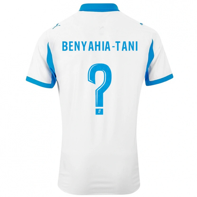 Danxen Dětské Aylan Benyahia-Tani #0 Bílá Nebesky Modrá Domů Hráčské Dresy 2025/26 Dres
