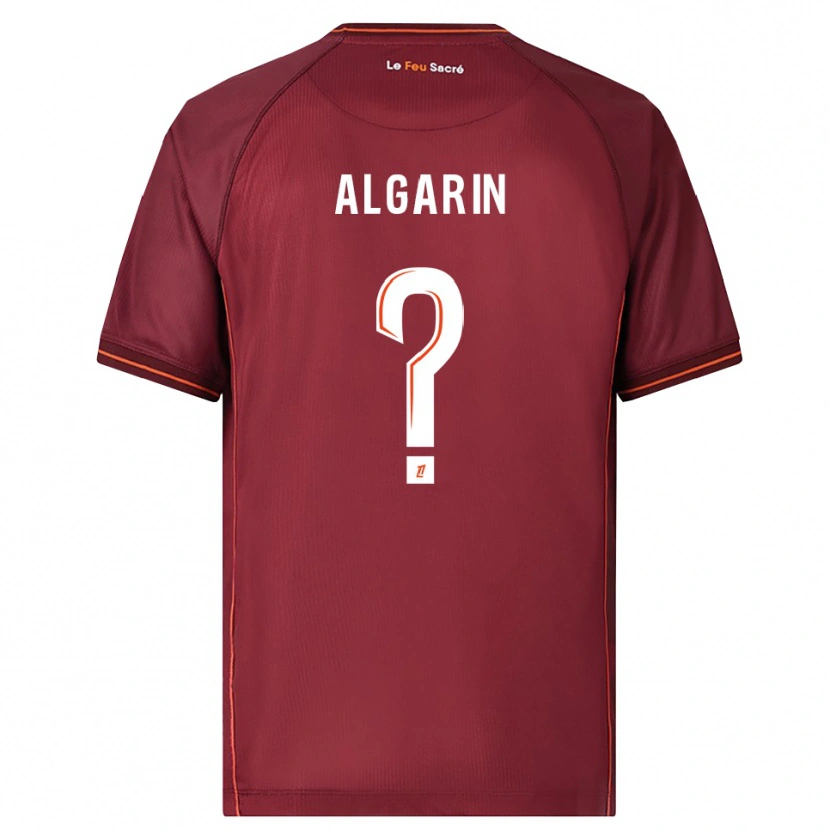 Danxen Dětské Tony Algarin #0 Burgundská Bílá Domů Hráčské Dresy 2025/26 Dres