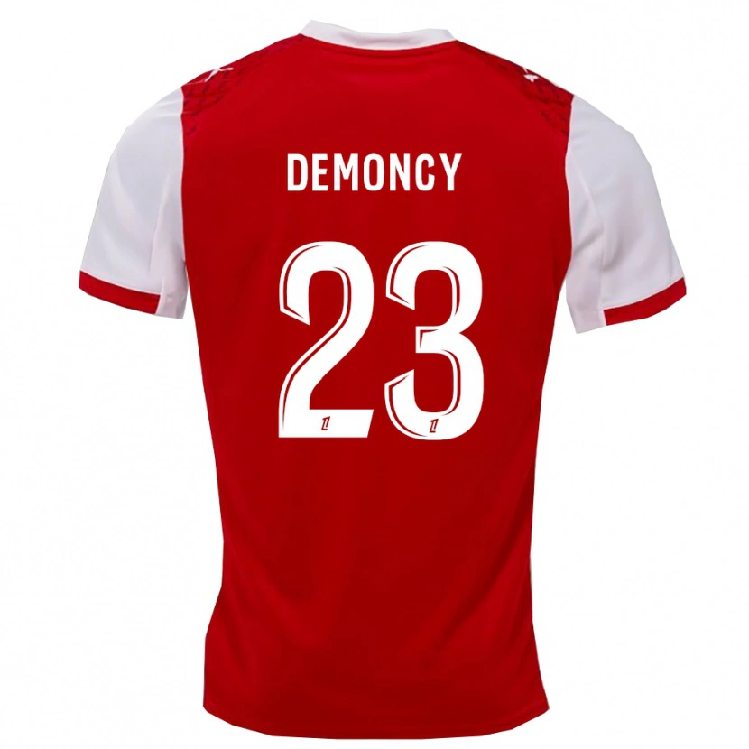Danxen Dětské Yohan Demoncy #23 Červená Bílá Domů Hráčské Dresy 2025/26 Dres