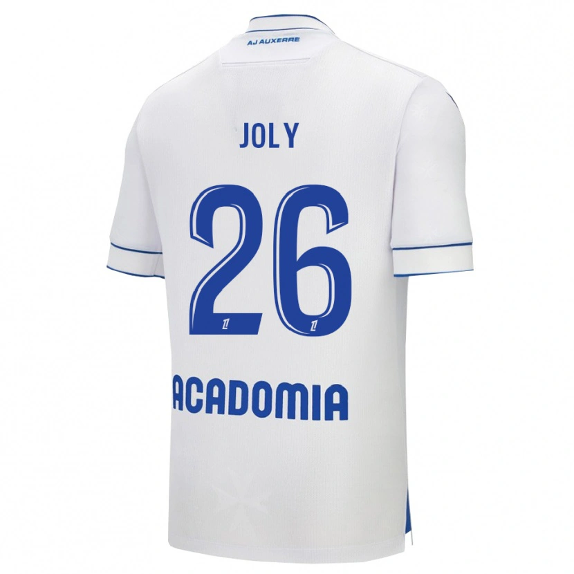 Danxen Dětské Paul Joly #26 Bílá Modrá Domů Hráčské Dresy 2025/26 Dres