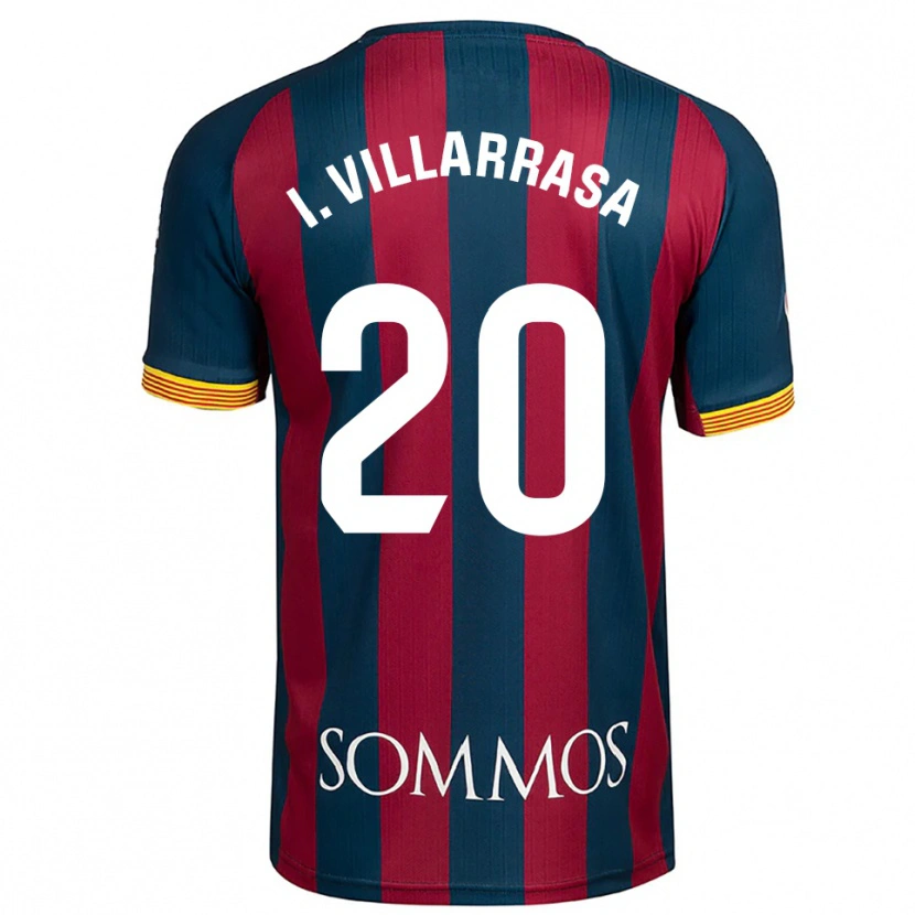 Danxen Dětské Ignasi Vilarrasa #20 Tmavě Modrá Červená Domů Hráčské Dresy 2025/26 Dres