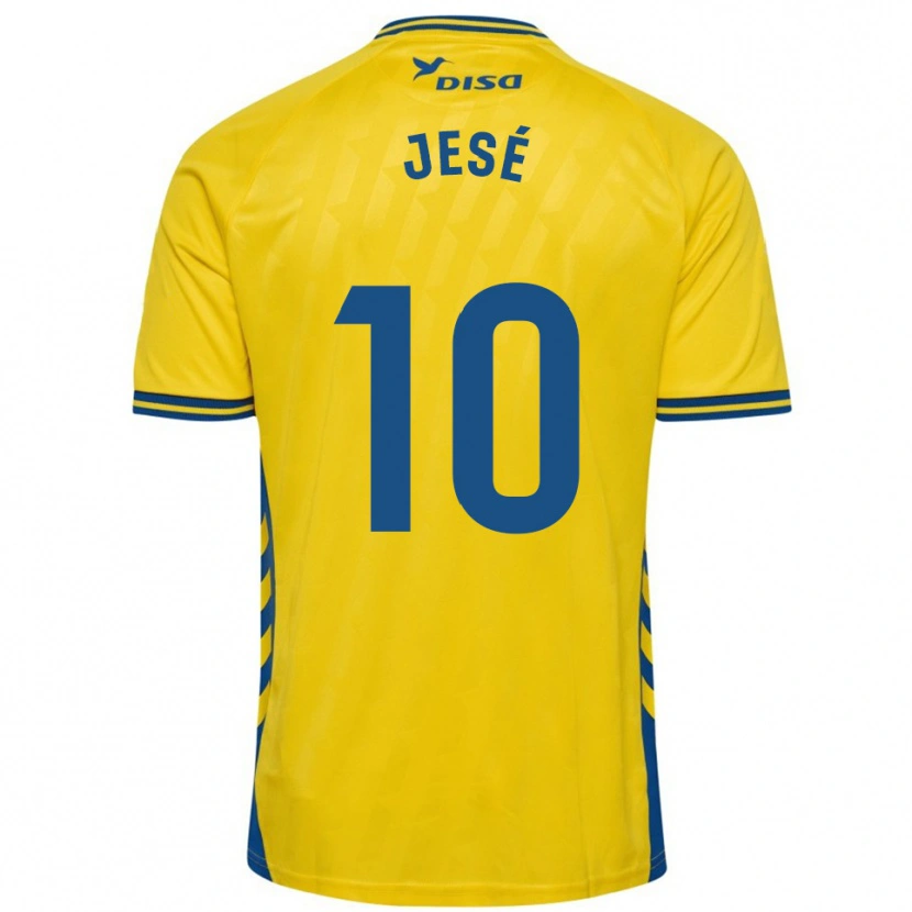 Danxen Dětské Jesé #10 Žlutá Modrá Domů Hráčské Dresy 2025/26 Dres