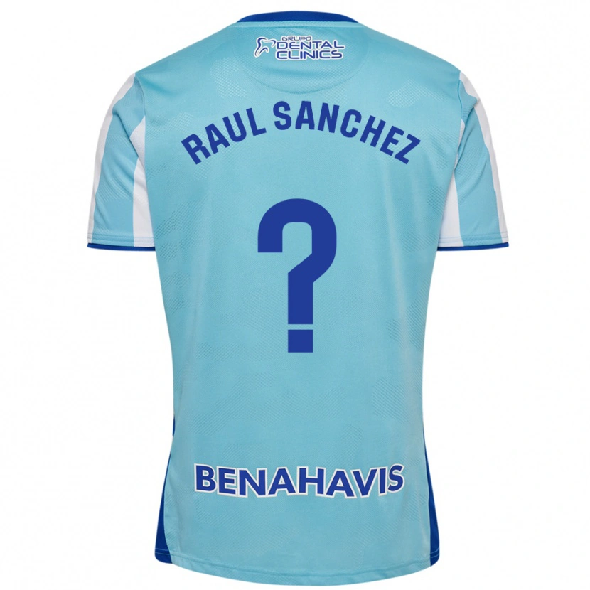 Danxen Dětské Raul Sánchez #0 Nebesky Modrá Bílá Domů Hráčské Dresy 2025/26 Dres