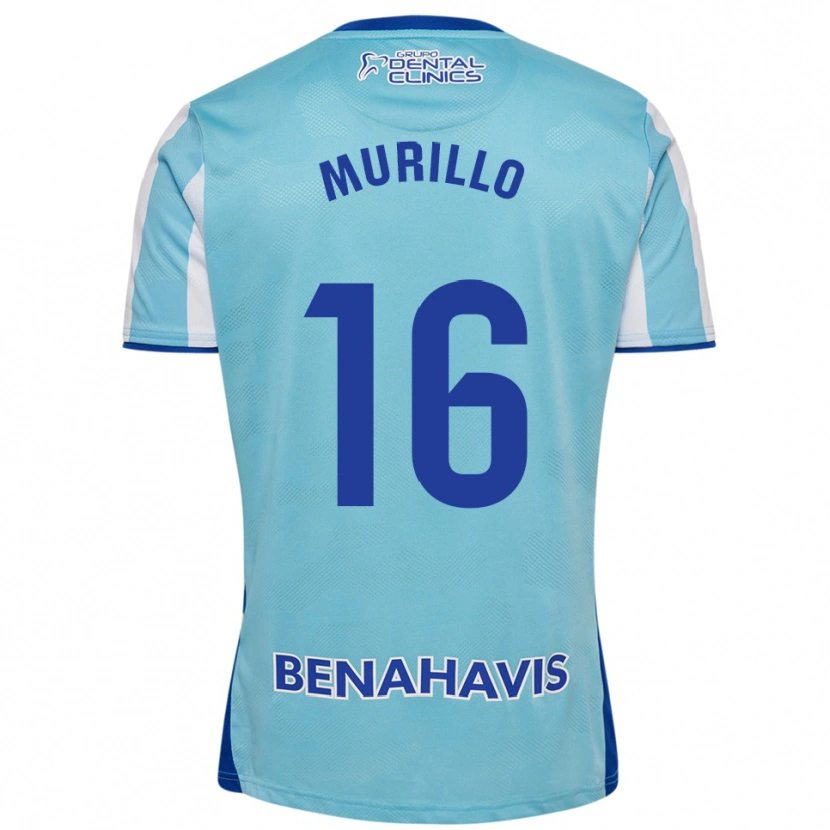 Danxen Dětské Diego Murillo #16 Nebesky Modrá Bílá Domů Hráčské Dresy 2025/26 Dres