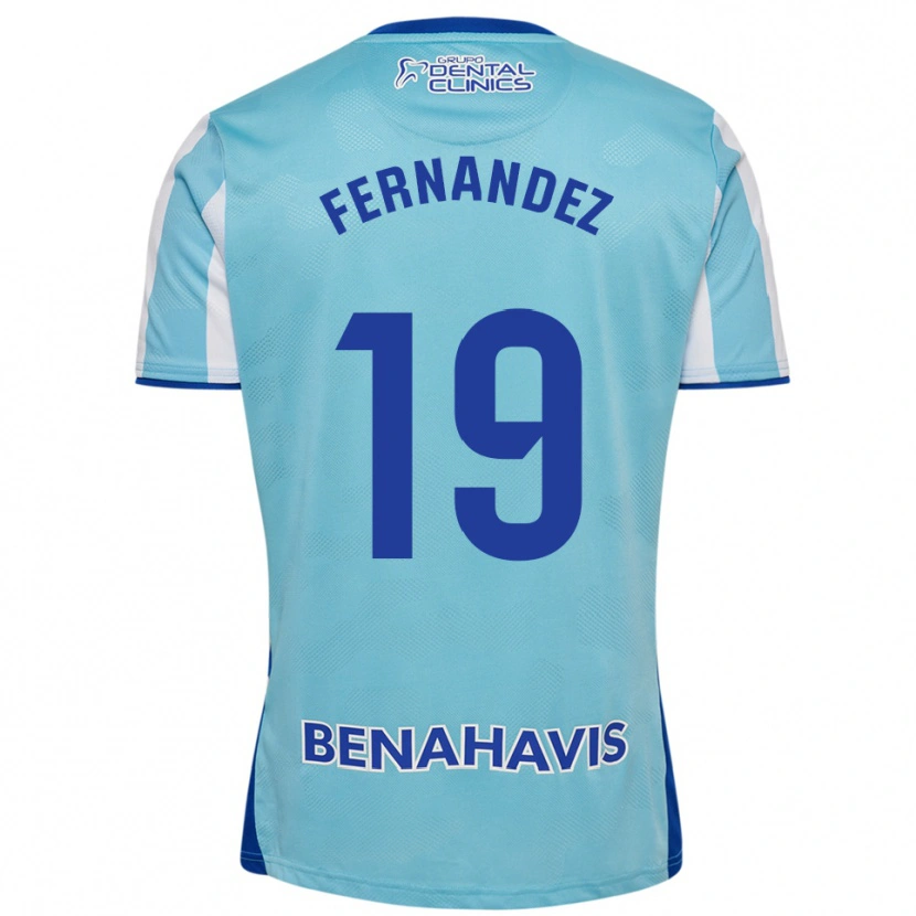Danxen Dětské Raúl Fernández #19 Nebesky Modrá Bílá Domů Hráčské Dresy 2025/26 Dres