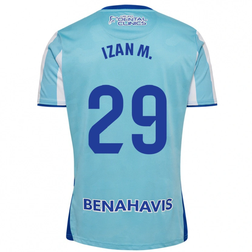Danxen Dětské Izan Merino #29 Nebesky Modrá Bílá Domů Hráčské Dresy 2025/26 Dres