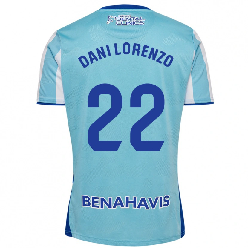 Danxen Dětské Dani Lorenzo #22 Nebesky Modrá Bílá Domů Hráčské Dresy 2025/26 Dres