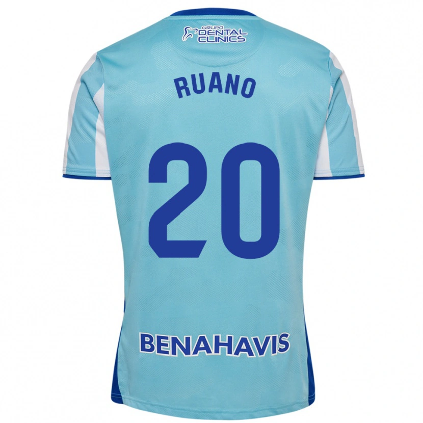 Danxen Dětské Celia Ruano #20 Nebesky Modrá Bílá Domů Hráčské Dresy 2025/26 Dres