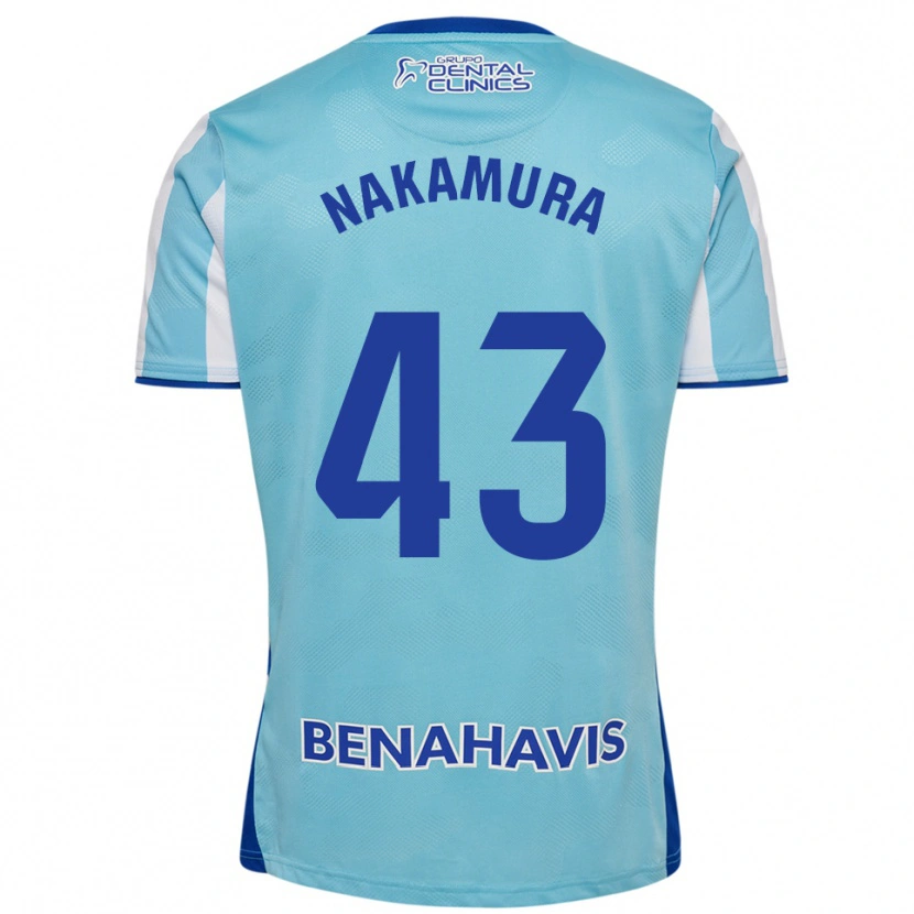 Danxen Dětské Mare Nakamura #43 Nebesky Modrá Bílá Domů Hráčské Dresy 2025/26 Dres