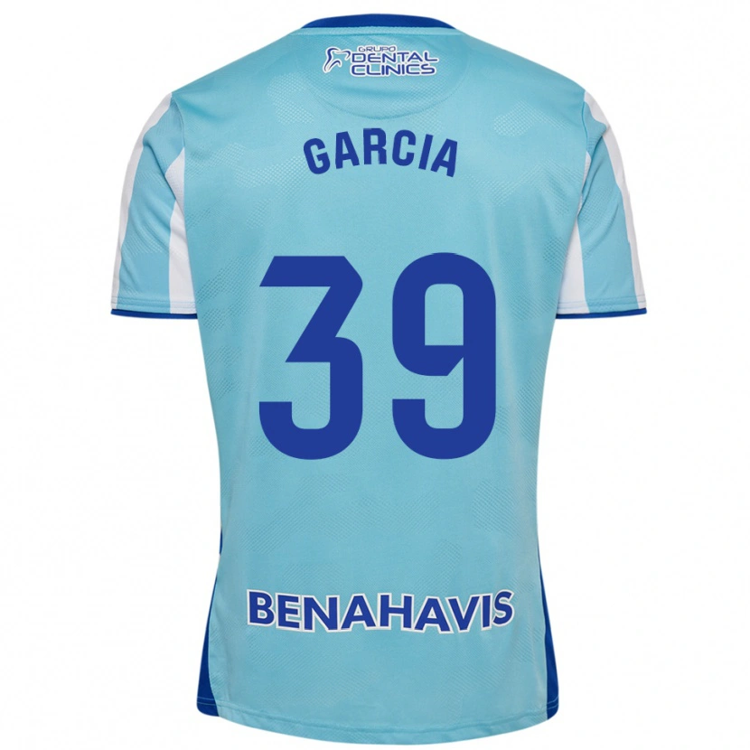 Danxen Dětské Claudia García #39 Nebesky Modrá Bílá Domů Hráčské Dresy 2025/26 Dres