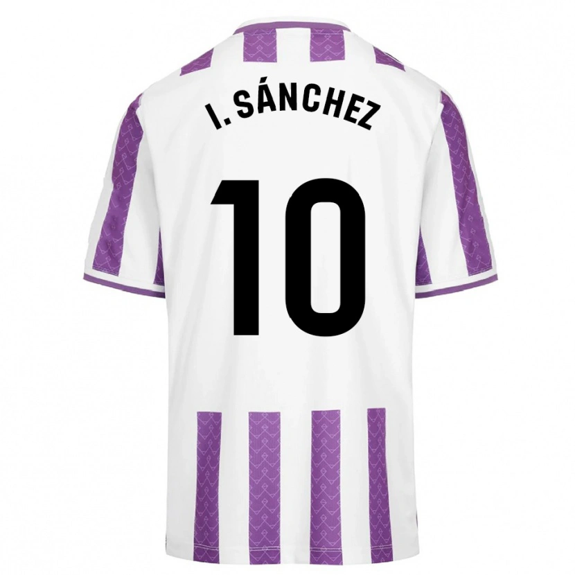 Danxen Dětské Iván Sánchez #10 Fialová Bílá Domů Hráčské Dresy 2025/26 Dres