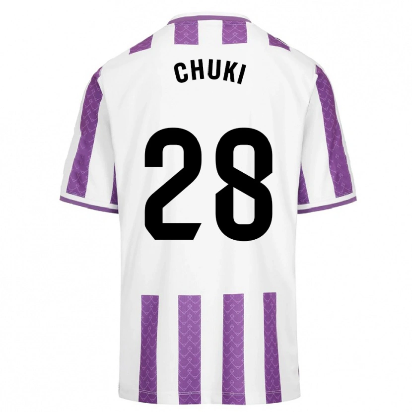 Danxen Dětské Chuki #28 Fialová Bílá Domů Hráčské Dresy 2025/26 Dres