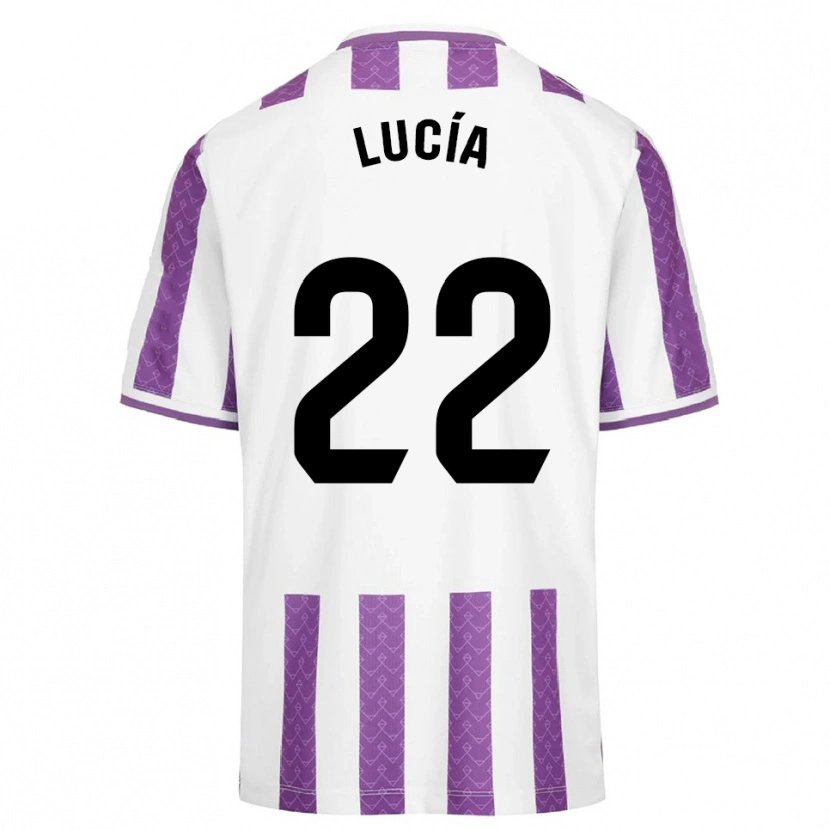 Danxen Dětské Lucía Familiar Martín #22 Fialová Bílá Domů Hráčské Dresy 2025/26 Dres