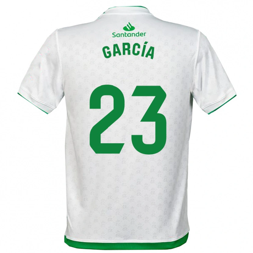 Danxen Dětské Mario García #23 Zelená Bílá Domů Hráčské Dresy 2025/26 Dres