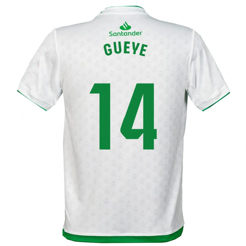 Danxen Dětské Maguette Gueye #14 Zelená Bílá Domů Hráčské Dresy 2025/26 Dres