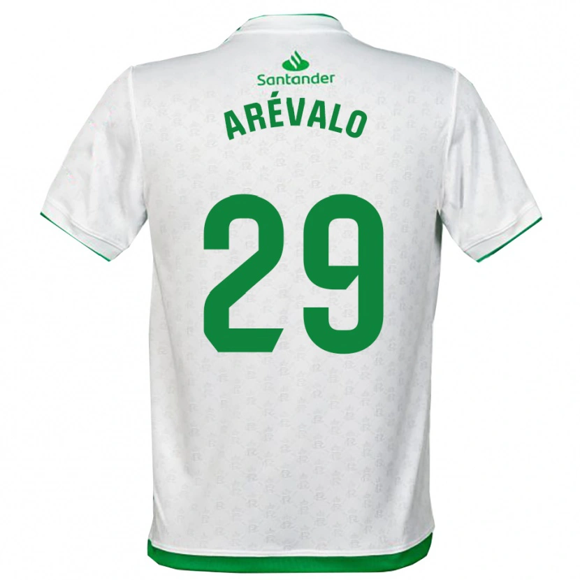 Danxen Dětské Jeremy Arévalo #29 Zelená Bílá Domů Hráčské Dresy 2025/26 Dres