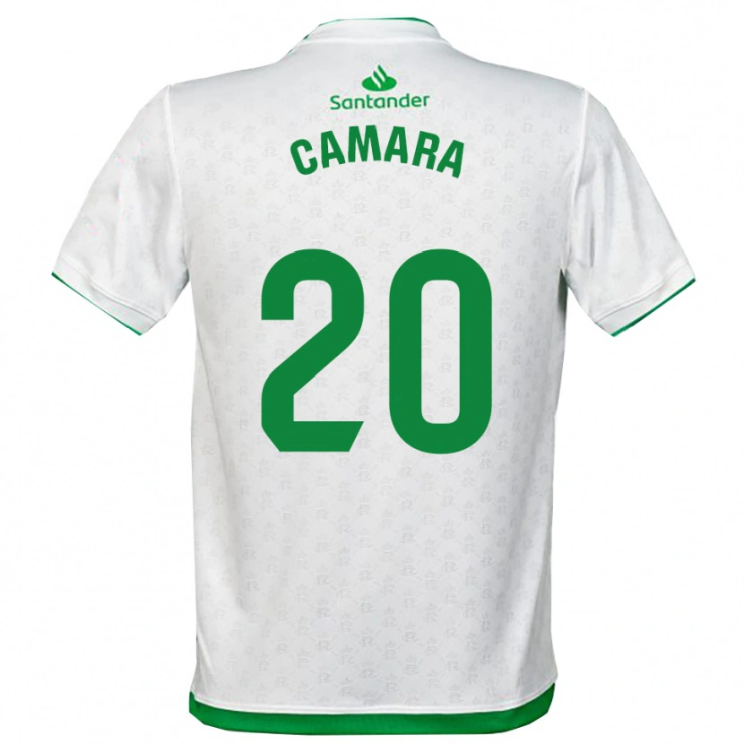 Danxen Dětské Suleiman Camara #20 Zelená Bílá Domů Hráčské Dresy 2025/26 Dres
