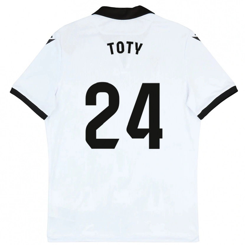Danxen Dětské Lasme Toty #24 Bílá Černá Domů Hráčské Dresy 2025/26 Dres