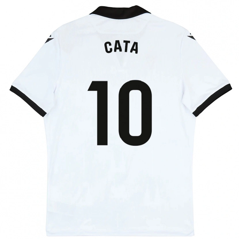 Danxen Dětské Catalina Roselló #10 Bílá Černá Domů Hráčské Dresy 2025/26 Dres