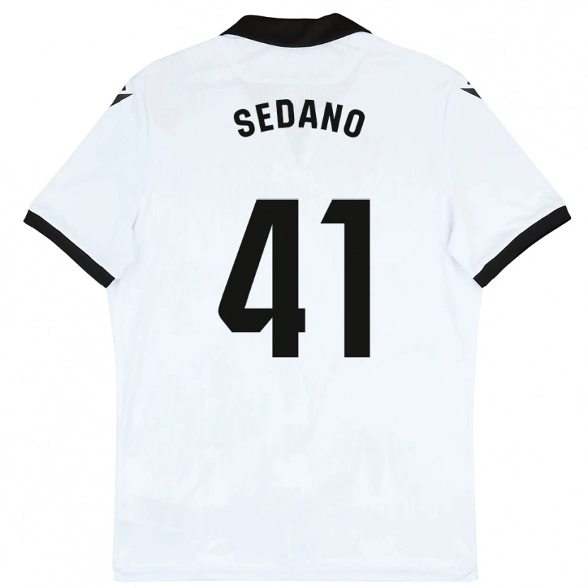 Danxen Dětské Hugo Sedano #41 Bílá Černá Domů Hráčské Dresy 2025/26 Dres