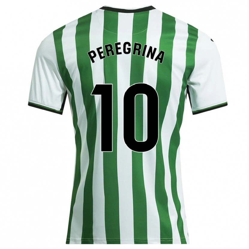 Danxen Dětské Mario Peregrina #10 Bílá Zelená Domů Hráčské Dresy 2025/26 Dres