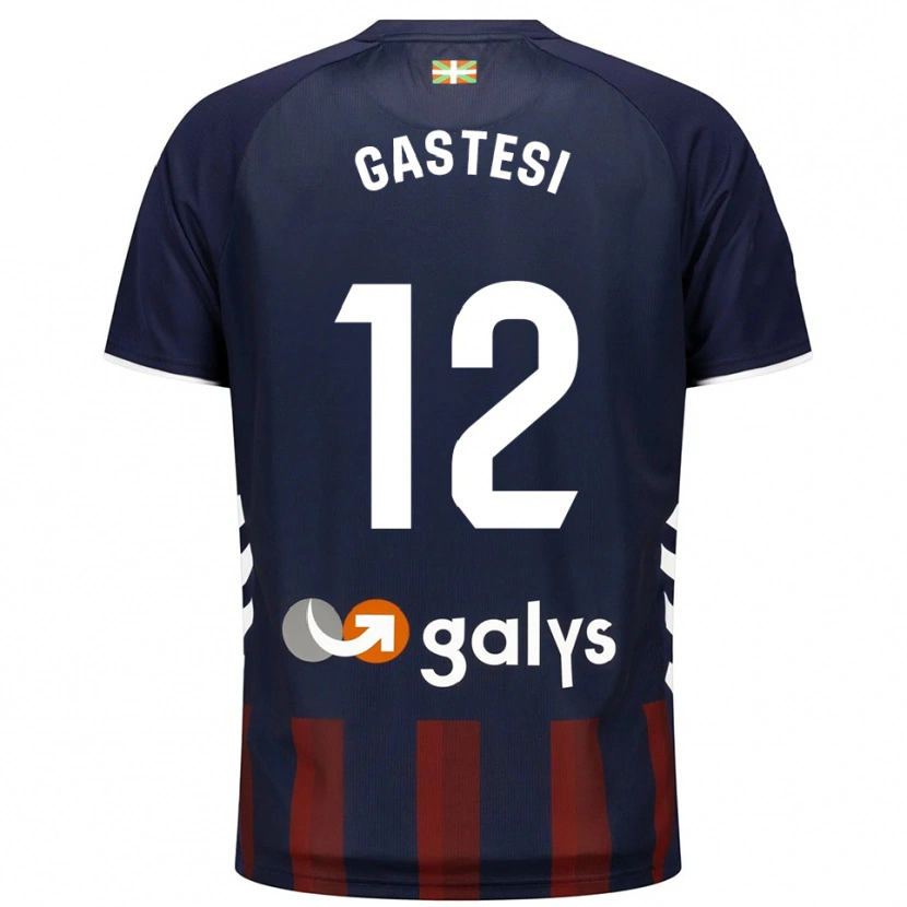 Danxen Dětské Gorka Gastesi #12 Tmavě Modrá Červená Domů Hráčské Dresy 2025/26 Dres