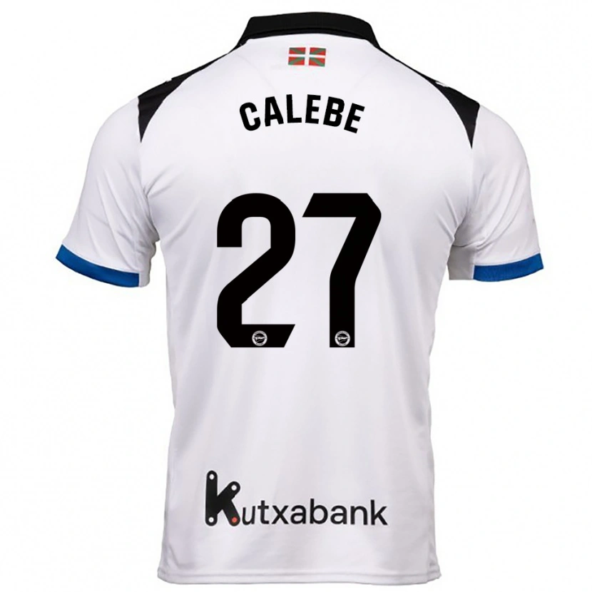Danxen Dětské Calebe #27 Bílá Modrá Daleko Hráčské Dresy 2025/26 Dres