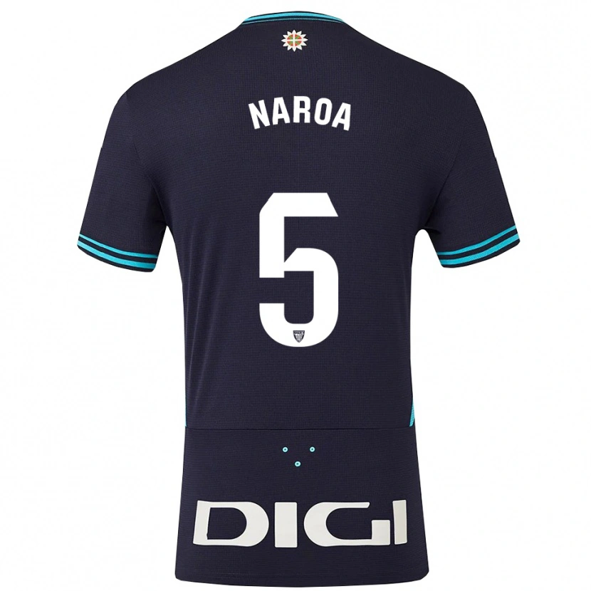 Danxen Dětské Naroa #5 Tmavě Modrá Nebesky Modrá Daleko Hráčské Dresy 2025/26 Dres