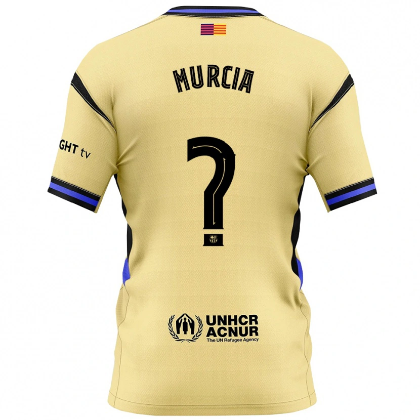 Danxen Dětské Madou Murcia #0 Žlutá Černá Daleko Hráčské Dresy 2025/26 Dres