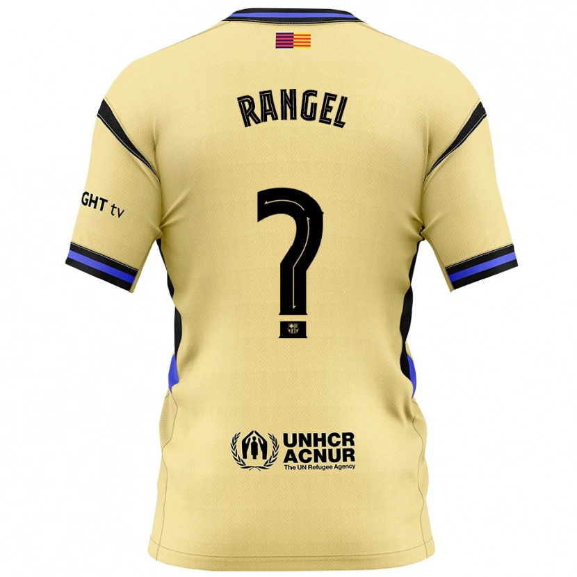 Danxen Dětské Héctor Rangel #0 Žlutá Černá Daleko Hráčské Dresy 2025/26 Dres
