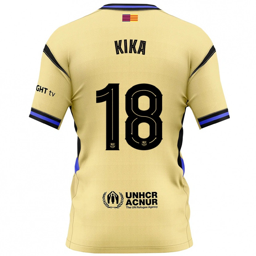 Danxen Dětské Kika Nazareth #18 Žlutá Černá Daleko Hráčské Dresy 2025/26 Dres