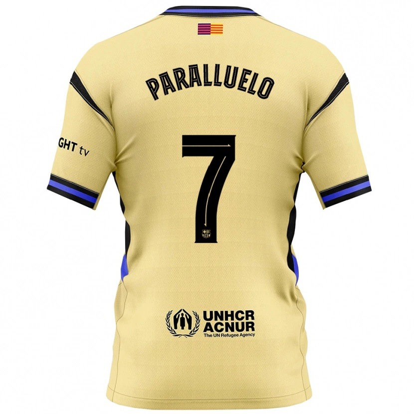 Danxen Dětské Salma Paralluelo #7 Žlutá Černá Daleko Hráčské Dresy 2025/26 Dres