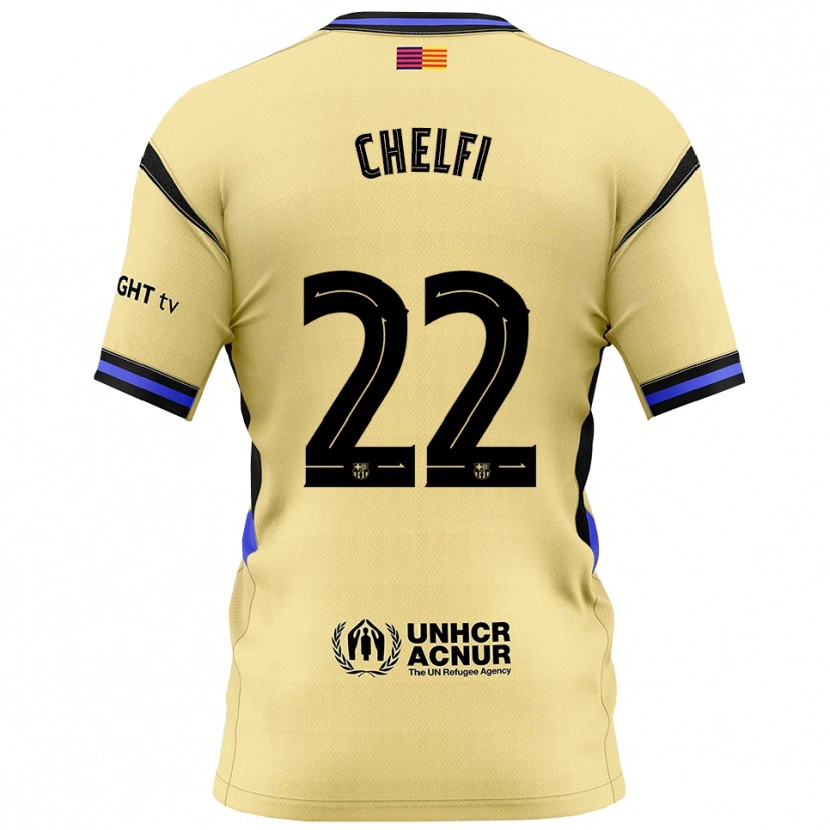 Danxen Dětské Lovro Chelfi #22 Žlutá Černá Daleko Hráčské Dresy 2025/26 Dres