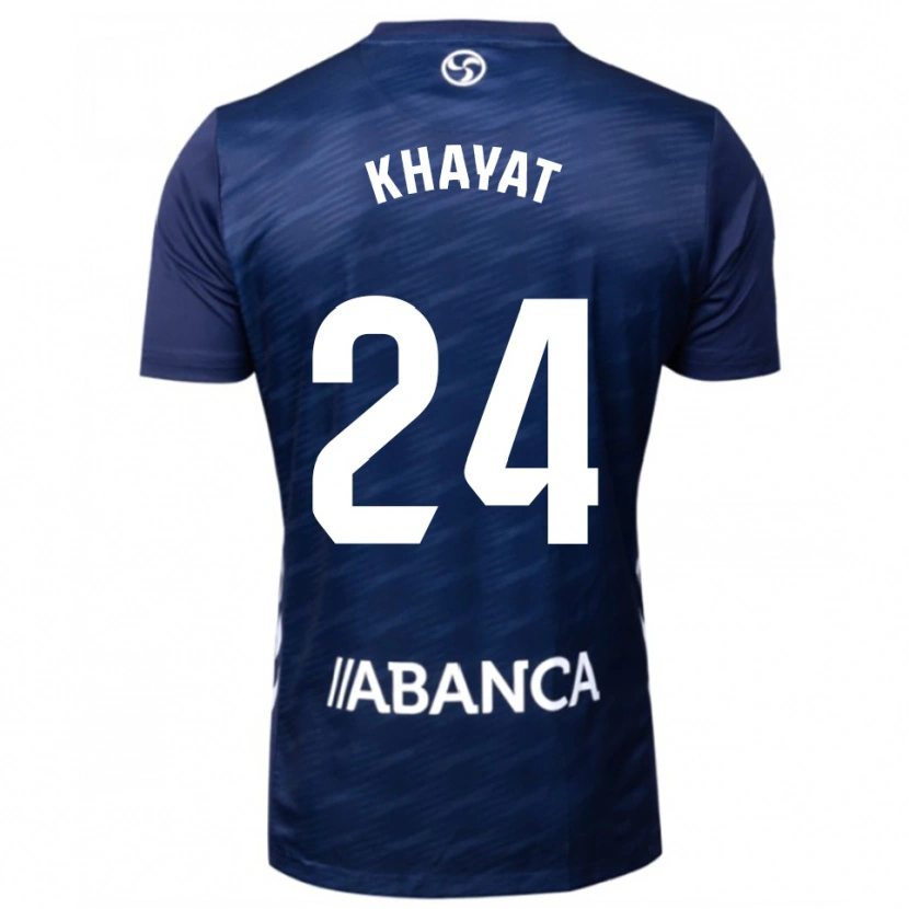 Danxen Dětské Anthony Khayat #24 Tmavě Modrá Bílá Daleko Hráčské Dresy 2025/26 Dres