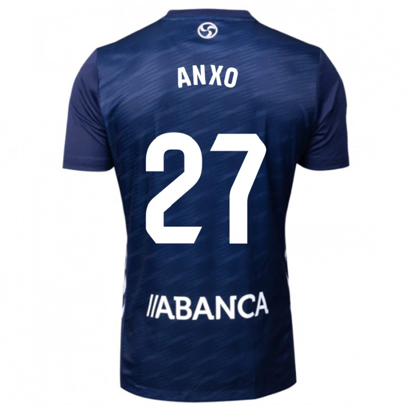 Danxen Dětské Anxo Rodríguez #27 Tmavě Modrá Bílá Daleko Hráčské Dresy 2025/26 Dres