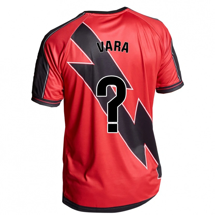 Danxen Dětské Héctor Vara #0 Červená Černá Daleko Hráčské Dresy 2025/26 Dres