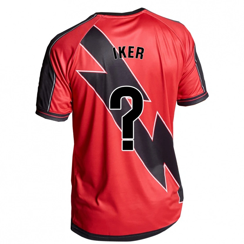 Danxen Dětské Iker Navarro #0 Červená Černá Daleko Hráčské Dresy 2025/26 Dres