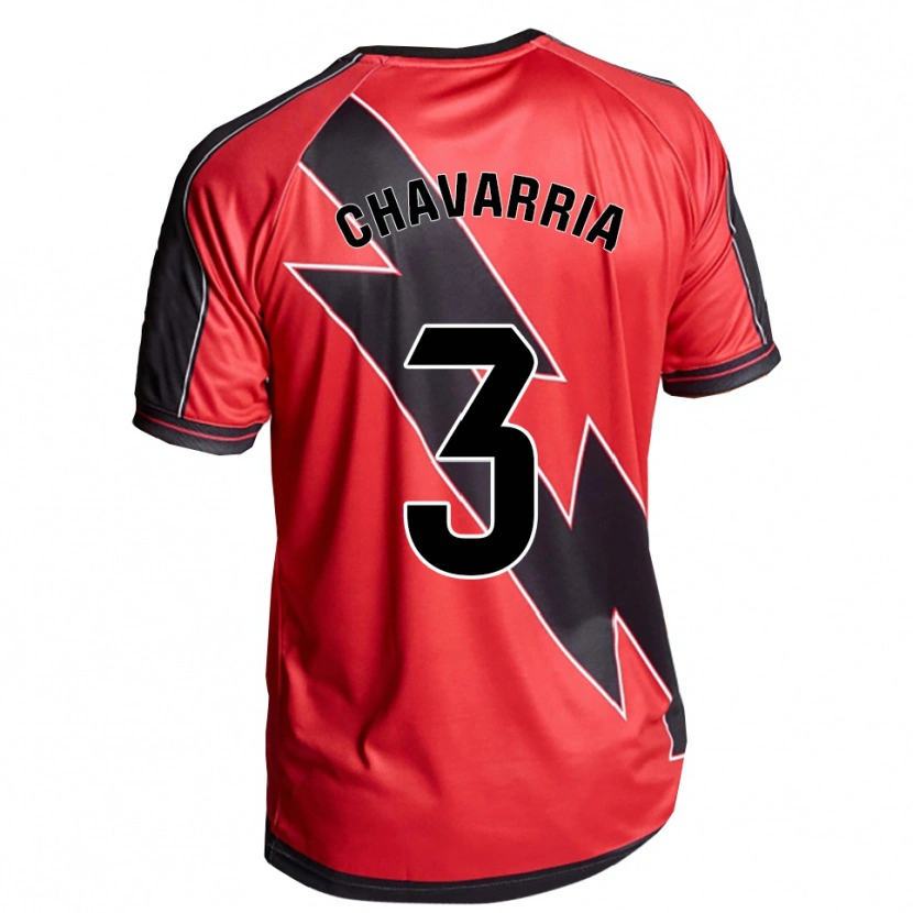 Danxen Dětské Pep Chavarría #3 Červená Černá Daleko Hráčské Dresy 2025/26 Dres
