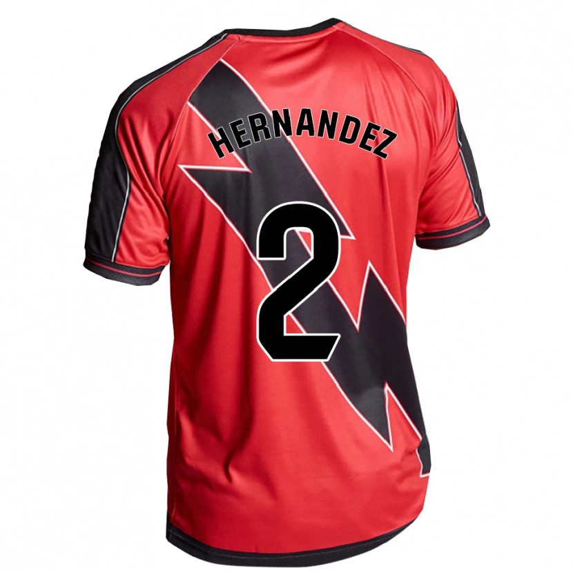 Danxen Dětské Marco Hernández #2 Červená Černá Daleko Hráčské Dresy 2025/26 Dres