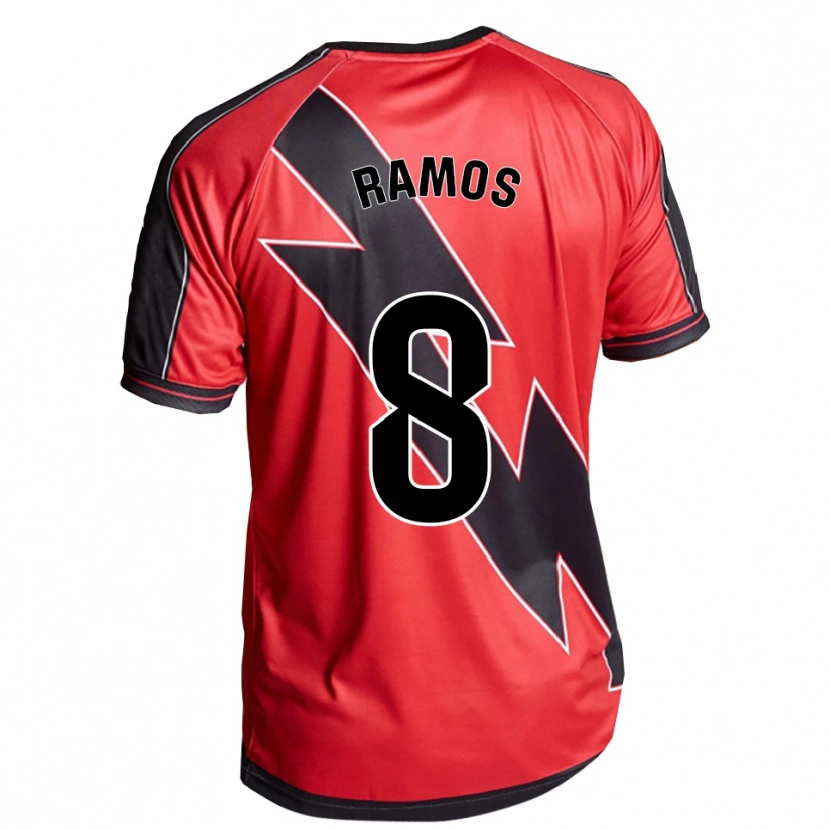 Danxen Dětské Iván Ramos #8 Červená Černá Daleko Hráčské Dresy 2025/26 Dres